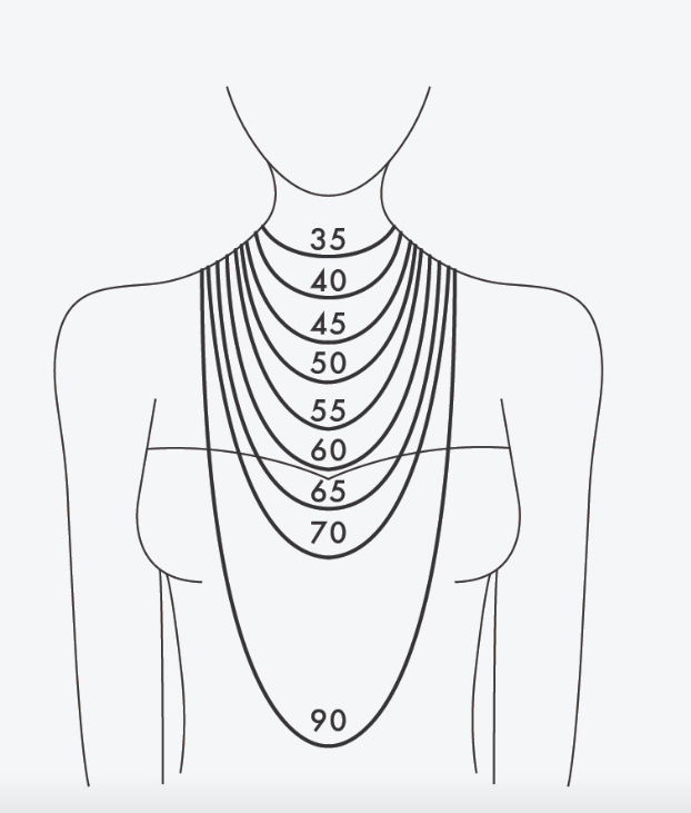 Collier en or blanc avec zircon cubique — 4