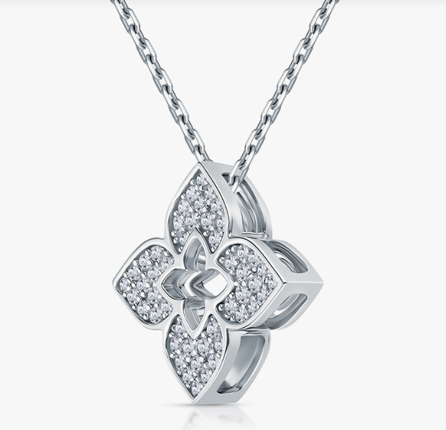 Chaine argent 925-zircon — 2