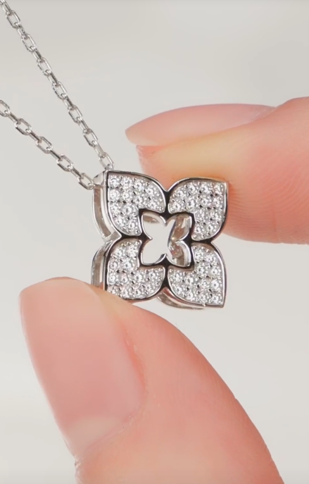 Chaine argent 925-zircon — 3