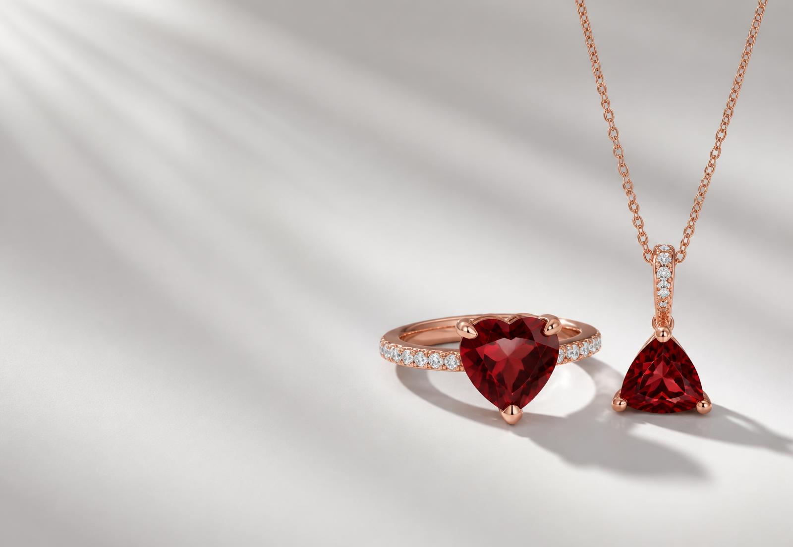 Bijoux grenat